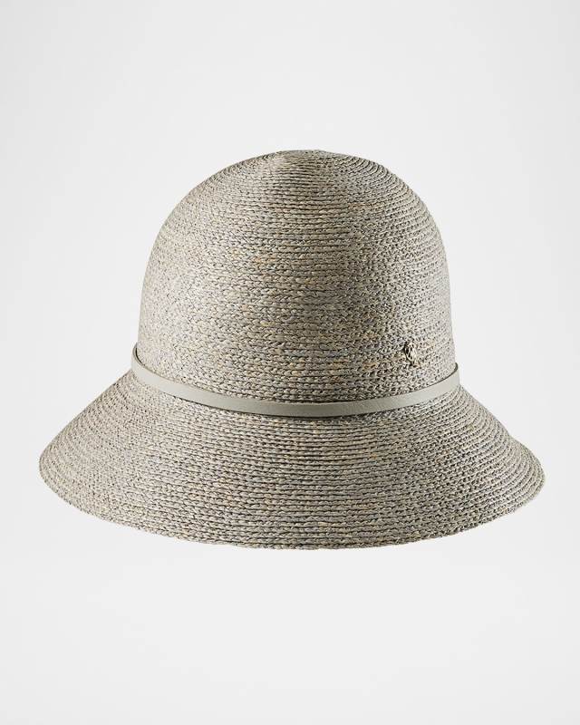 Besa 9 Raffia Cloche Hat